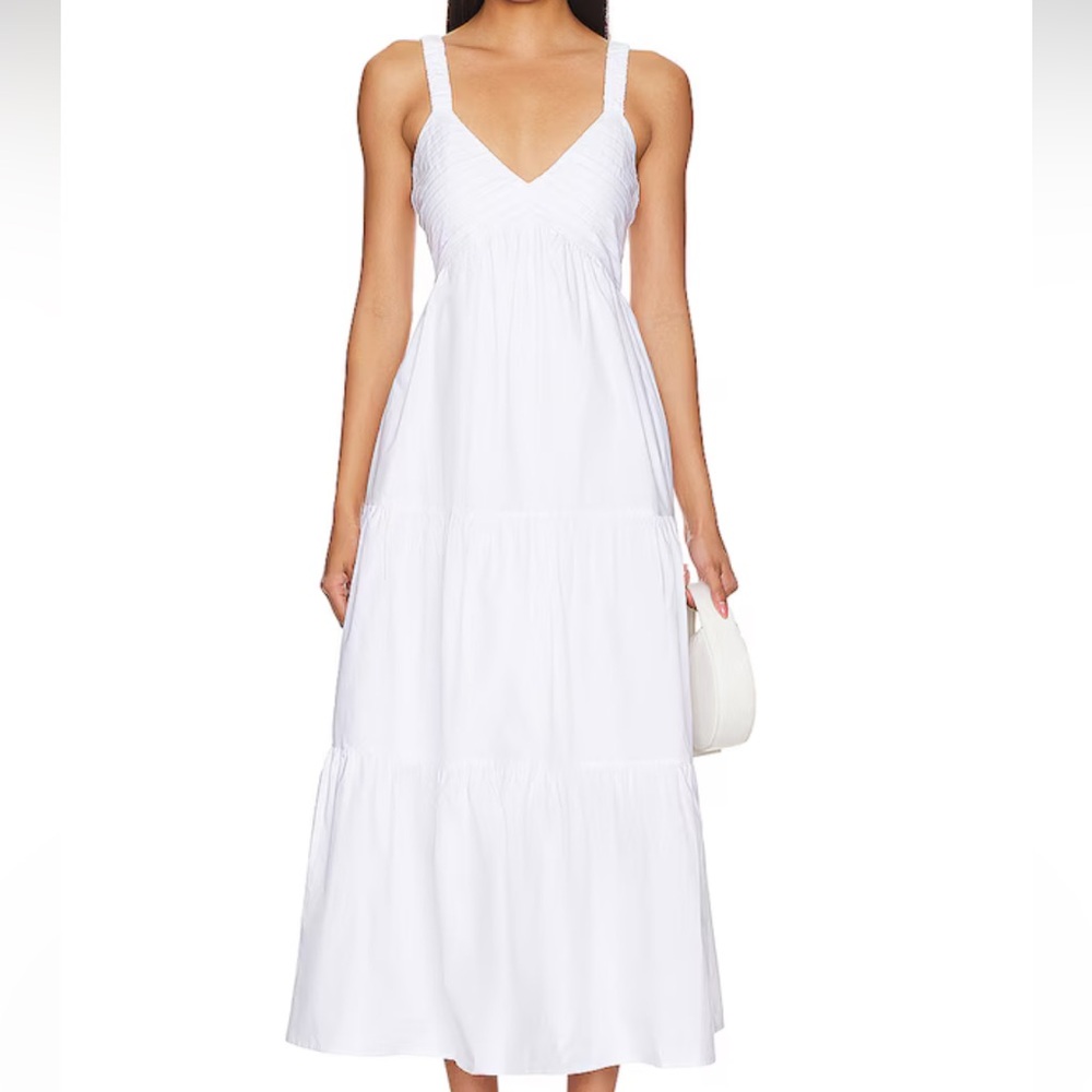 Women's Steve Madden Eliora dress white maxi L